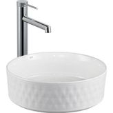 Lena E-W5001 Beyaz Tezgahüstü Lavabo