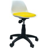 Lenatech Junior Tabure (Beyaz Gövde) - Sarı