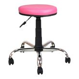 Lenatech Metal Ayaklı Tabure - Pembe