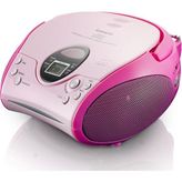 Lenco Scd-24 Taşınabilir Müzik Seti - Pembe