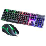 Lennox T302 Kablolu Oyuncu Klavye ve Mouse Set
