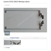 Lenovo G550 20023 Menteşe Takımı