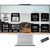 LENOVO IdeaCentre 24IRH9 i7 13620H 16GB DDR5 256GB SSD 23.8" FHD IPS FDOS Beyaz All in One PC & PER4