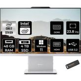 LENOVO IdeaCentre 24IRH9 i7 13620H 48GB DDR5 4TB SSD 23.8" FHD IPS W11H Beyaz All in One PC & PER4