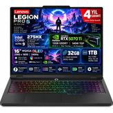 Lenovo Legion Pro 5 16IAX10H 83LU004ETR Ultra 9 275HX 32 GB RAM 1 TB SSD RTX 5070 Ti FreeDOS 16 inç Gaming Laptop