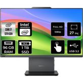 Lenovo Thinkcentre Neo 50A Intel Core I7 13620H 96GB 1tb SSD 27" Fhd Fdos Multi-Touch All In One Bilgisayar 12SA0013TRP338