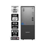 Lenovo Thinkcentre Neo 50T G5 İ7 13700 64Gb 4Tb Ssd Fdos Masaüstü Bilgisayar & Per4 Usb Bellek