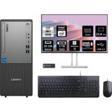 Lenovo Thinkcentre Neo 50T Gen 5 i7 14700 Masaüstü Bilgisayar 32GB RAM 2TB SSD 23.8" FHD Win11 Pro + Per4 USB 12UD001UTRP647