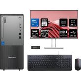 Lenovo Thinkcentre Neo 50T Gen 6 Intel Core Ultra 5 225 32GB 512GB SSD 27" Fhd Monitör Fdos Masaüstü Bilgisayar & Per4 USB Bellek 13BD007UTRP905