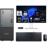Lenovo Thinkcentre Neo 50T i5 13400 Masaüstü Bilgisayar 32GB RAM 2TB SSD 27" FHD Win11 Home + Per4 USB 12UB000BTRP927