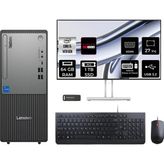 Lenovo Thinkcentre Neo 50T i5 14400 Masaüstü Bilgisayar 64GB RAM 1TB SSD 27" FHD FreeDOS + Per4 USB 12UAS1CF00P974