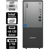 Lenovo Thinkcentre Neo 50T i7 13700 Masaüstü Bilgisayar 48GB RAM 2TB SSD FreeDOS + Per4 USB 12UB000HTRP311