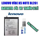 Lenovo Vibe K5 Note Batarya Pil ve Tamir Seti