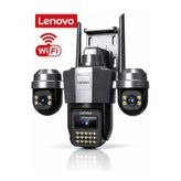 Lenovo W11c-z Smart 4k Wifi Akıllı Güvenlik Kamerası Gece Görüşlü Kablosuz Ip 3 Kamera 3+3+3mp