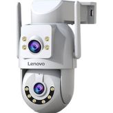 Lenovo X6T-U 2X3MP Wi-Fi Dış Mekan Pt Güvenlik Kamerası - 2 Lensli, Insan Takibi - Siyah