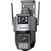 Lenovo X9T-U 2X3MP Wi-Fi Dış Mekan Pt Güvenlik Kamerası - 2 Lensli, Insan Takibi - Siyah