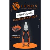 Lenox Tools Profesyonel Kombine Pense No:7 S45 Çelik