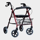 Leo 347R Oturmali Rollator Ayak Pedalli