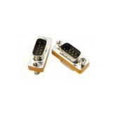 Leonpro DB9 Null modem 9 pin erkek -erkek seri port mini Null Modem RS232 adaptörü