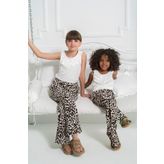 Leopar Desenli Pantolon