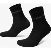 Lescon Siyah Basic Seamless Tenis Çorap (40-45)-Tekli