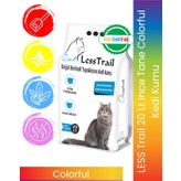 Less Trail Colourful 20 lt Bentonit Kedi Kumu