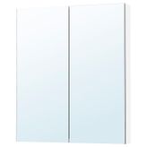 LETTAN banyo duvar dolabı, renksiz renksiz 80x15x95 cm