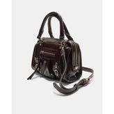 Leva Vintage Kahve Baget Çanta