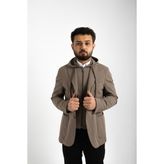 Levent Serez Ceket - Bej - 58
