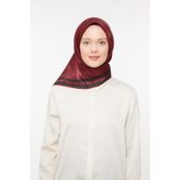 Levidor Bordo Kehribar Eşarp