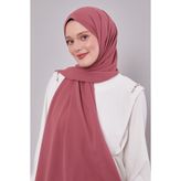 Levidor Koyu Pembe Düz Trend Şal