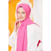 Levidor Neon Pembe Pamuk Cazz Şal