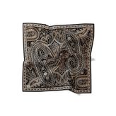 Levidor Retro Desen Twill İpek Eşarp, LVD.IPE.0796