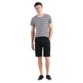 Levi's Erkek 502 Taper Chino Şort, Siyah, 30