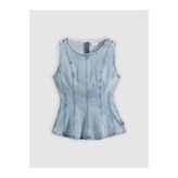 Levi's Leighton Peplum Denim Bluz
