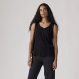 Levis Lori Scoop Linen Blend Tank Top - Siyah - M