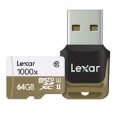 Lexar 1000x 64GB 150MB/s MicroSDXC Hafıza Kartı