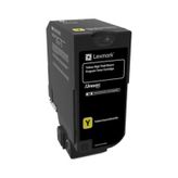 Lexmark CX725 84C5HY0 Sarı Toner