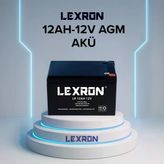Lexron 12 AH-12V Agm Kuru Tip Akü
