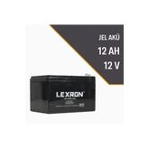 Lexron 12A - 12V Kuru Tip Akü (Agm Akü)