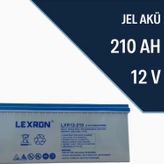 Lexron 210A -12V Jel Akü