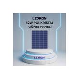 Lexron 36 Cell 42W Polykristal Güneş Paneli