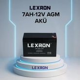 Lexron 7Ah-12V Agm Kuru Tip Akü