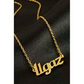 Lexroo Ilgaz İsimli Kolye (Kişiye Özel) - Sarı