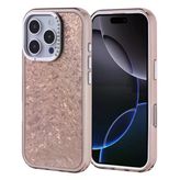 Lexroo iPhone 16 Pro Kılıf Taşlı Tasarım Kapi Kılıf - Gold