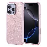 Lexroo iPhone 16 Pro Max Kılıf Taşlı Tasarımlı Kapi Kılıf - Pembe