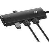 Lexroo Lite 4İn1 Multifonksiyonel Type-C Hub Dock Station Siyah