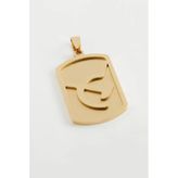 Lexroo Ok Yay Çelik Kolye Ucu 2,5*4 Cm - Sarı