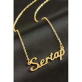 Lexroo Sertap İsimli Kolye (Kişiye Özel) - Sarı