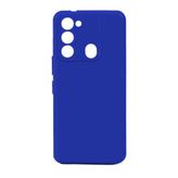 Lexroo Tecno Spark 8C Kılıf Biye Silikon - Mavi